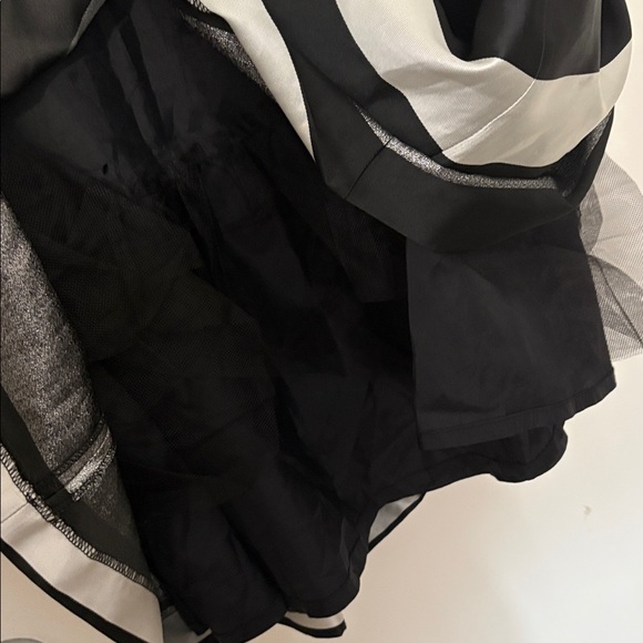 Eliza J Black and Silver A-Line Skirt - Picture 4 of 6